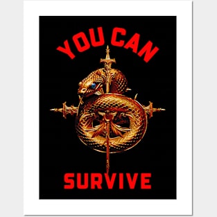 Hunger Games Snake - Survive Posters and Art